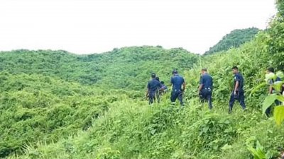 কক্সবাজারের টেকনাফের পাহাড়ঘেঁষা বাহারছড়া এলাকা
