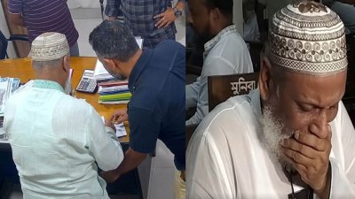 এমডি আব্দুল আজিজ হাওলাদারকে মারধর করে অণ্ডকোষ চেপে চেক ও স্ট্যাম্পে স্বাক্ষর নেওয়া হয়, ঘটনার বর্ণনা দিয়ে কাঁদলেন তিনি