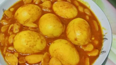 নারিকেল ও ডিম দিয়ে কাঁঠালের বিচি রান্না