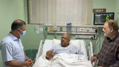 বিএনপি মিডিয়া সেলের আহ্বায়ককে দেখতে গেলেন প্রধানমন্ত্রী