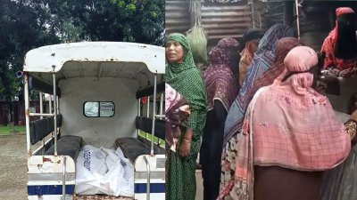 নওগাঁর মহাদেবপুরে নিজ বাড়ি থেকে স্বামী-স্ত্রীর লাশ উদ্ধার করা হয়েছে