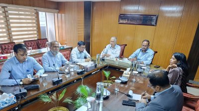 মৎস্য-প্রাণিসম্পদ মন্ত্রণালয়ে অনুষ্ঠিত সভায় প্রতিমন্ত্রী সুলতান সালাউদ্দিন টুকু