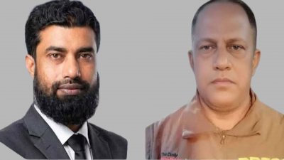নিহত রবিউল আলম রাজু ও সাকিবুল হাসান