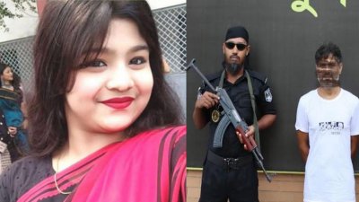 স্কুলছাত্রী আরফানা হোসেন নির্জনাকে হত্যার ঘটনায় তার বাবা আলীম হোসেন আকাশকে গ্রেফতার করেছে র্যাব