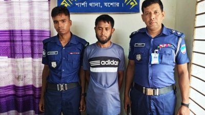গ্রেফতার আসামি