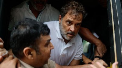 ভারতে আলোচনায় এখন রাহুল গান্ধী। ছবি: রয়টার্স
