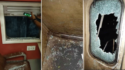 চলন্ত ট্রেনে পাথর নিক্ষেপের ঘটনা থামছেই না (ফাইল ছবি)