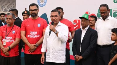 গত ২৬ মার্চ স্বাধীনতা দিবসে বাফুফের এক অনুষ্ঠানে নতুন কুড়ি স্পোর্টসের ঘোষণা দেন প্রধানমন্ত্রী। ফাইল ছবি