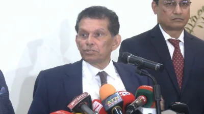 কথা বলছেন পররাষ্ট্রমন্ত্রী ড. খলিলুর রহমান