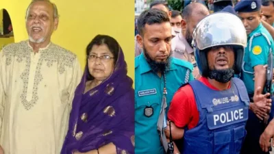তিন জনকে হত্যার ঘটনায় বাবুল মিয়াকে গ্রেফতার করেছে পুলিশ