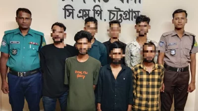 গ্রেফতার আসামিরা