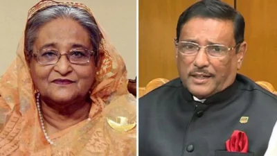শেখ হাসিনা-ওবায়দুল কাদের