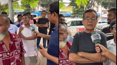 বঙ্গবন্ধুর বাড়ি দেখতে এসেও ঢুকতে না পারেননি তারা
