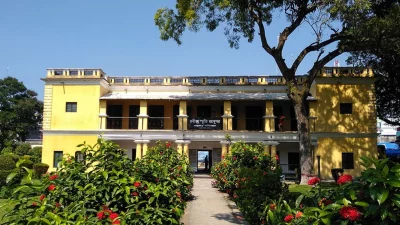 কবিগুরু রবীন্দ্রনাথ ঠাকুরের স্মৃতিবিজরিত কাচারিবাড়ি। ছবি: সংগৃহীত