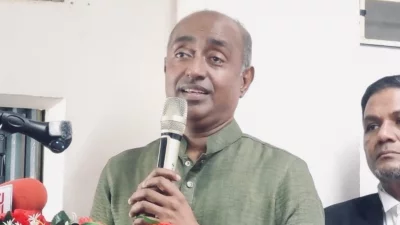 রবিবার দুপুরে বরিশালে এক অনুষ্ঠানে প্রধান অতিথির বক্তব্য দেন আইনমন্ত্রী মো. আসাদুজ্জামান