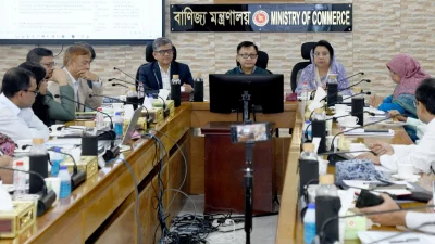 বিমানবন্দরে কার্গো হান্ডলিং সমস্যা নিরসনের লক্ষ্যে স্থায়ী ও অস্থায়ী ওয়্যারহাউজ নির্মাণ বিষয়ে আন্তঃমন্ত্রণালয় সভা