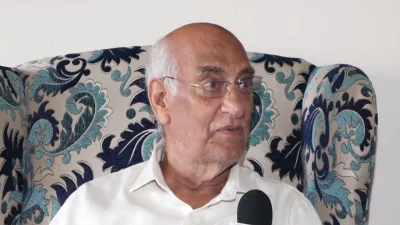 ভারতের সাবেক কূটনীতিক বিদ্যা ভূষণ সোনি। ছবি: এএনআই