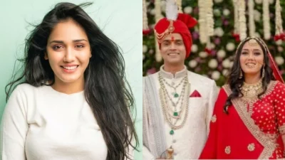 মডেল অভিনেত্রী ত্বিষা শর্মা ও তার স্বামী সমর্থ