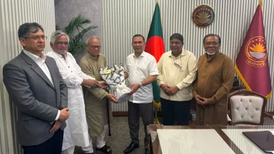 প্রধানমন্ত্রী তারেক রহমানের সঙ্গে সাক্ষাৎ করেছেন বিএনপির জাতীয় স্থায়ী কমিটির নবনিযুক্ত চার সদস্য