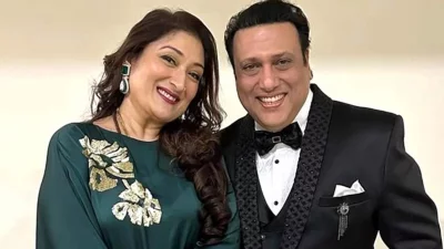 গোবিন্দ ও স্ত্রী সুনিতা। ছবি: সংগৃহীত