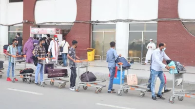 প্রবাসীদের বিদেশ যাওয়ার চিত্র