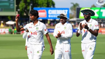 দ্বিতীয় টেস্টের আগে ফুরফুরা শান্তরা