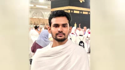 পবিত্র ওমরাহ পালন করেছেন এনসিপির মুখপাত্র এবং আন্তর্জাতিক সম্পর্ক ও ডায়াস্পোরা বিষয়ক উপকমিটির প্রধান আসিফ মাহমুদ সজীব ভূঁইয়া