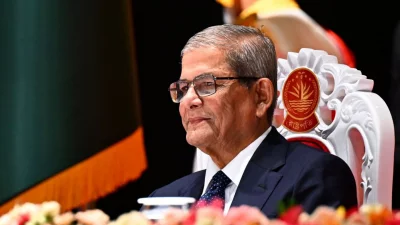 রাষ্ট্রপতি মির্জা ফখরুল ইসলাম আলমগীর (ছবি: প্রধানমন্ত্রীর কার্যালয়)
