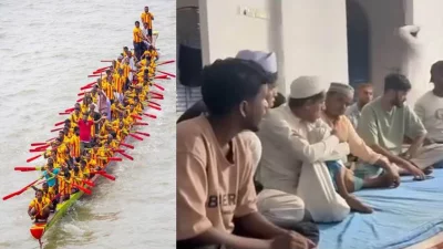 সিলেটের বিয়ানীবাজার উপজেলার সোনাই নদীতে নৌকাবাইচ বন্ধের দাবি জানিয়েছে ‘তৌহিদি জনতার’ ব্যানারে একদল লোক