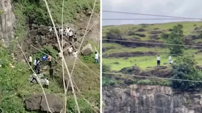 ঘটনাস্থলেই তিনজনের মৃত্যু হয়, পুলিশ পরে তাদের মরদেহ উদ্ধার করে ময়নাতদন্তের জন্য পাঠিয়েছে। ছবি: এনডিটিভি