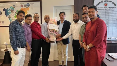 সংগঠনের পক্ষ থেকে এম রশিদুজ্জামান মিল্লাতকে অভিনন্দন ও শুভেচ্ছা জানানো হয়