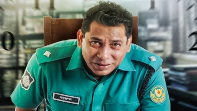 ওসি হারুন চরিত্রে মোশাররফ করিম। ছবি: সংগৃহীত