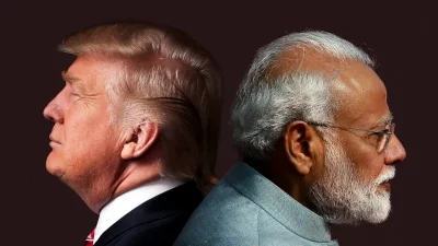 মার্কিন প্রেসিডেন্ট ডোনাল্ড ট্রাম্প ও ভারতের প্রধানমন্ত্রী নরেন্দ্র মোদি। ছবি: সংগৃহীত
