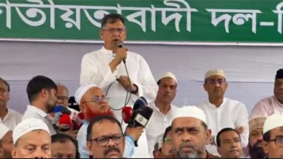 বিএনপির স্থায়ী কমিটির সদস্য ও স্বরাষ্ট্রমন্ত্রী সালাহ উদ্দিন আহমদ