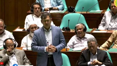 জাতীয় সংসদে স্বরাষ্ট্রমন্ত্রী সালাহউদ্দিন আহমদ (ফাইল ছবি: সংগৃহীত)