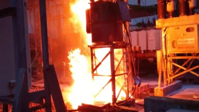 বিদ্যুতের সাবস্টেশনে লাগা আগুন নিয়ন্ত্রণে এনেছে ফায়ার সার্ভিস