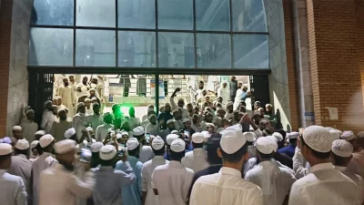 ব্রাহ্মণবাড়িয়ায় কওমি ঐক্য পরিষদের বিক্ষোভ