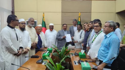 গুম প্রতিরোধে স্পিকারকে স্মারকলিপি