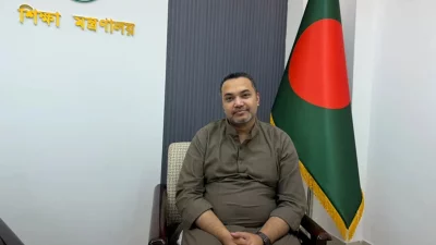 প্রধানমন্ত্রীর শিক্ষা এবং প্রাথমিক ও গণশিক্ষা উপদেষ্টা ও তার কার্যালয়ের মুখপাত্র মাহদী আমিন (ছবি: সংগৃহীত)