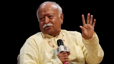 রাষ্ট্রীয় স্বয়ংসেবক সংঘের (আরএসএস) প্রধান মোহন ভাগবত