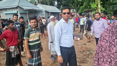 বিরোধপূর্ণ দুই গ্রুপকে মিলিয়ে দিলেন দুই ইউএনও