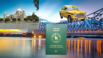 কম বাজেটে বিদেশ ভ্রমণে কলকাতা হতে পারে সহজ ও সাশ্রয়ী গন্তব্য (ছবি: বাংলা ট্রিবিউন কোলাজ)