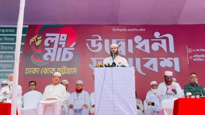 কথা বলছেন মামুনুল হক