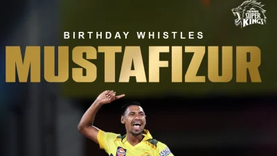 কাটার মাস্টারের জন্মদিনে চেন্নাইয়ের শুভেচ্ছা।