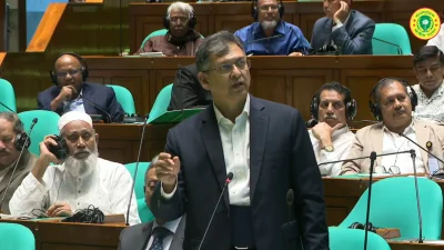 জাতীয় সংসদে স্বরাষ্ট্রমন্ত্রী সালাউদ্দিন আহমদ