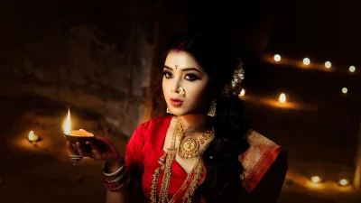পূজার আগে ত্বককে দিন বাড়তি যত্ন (ছবি: পিক্সেল)
