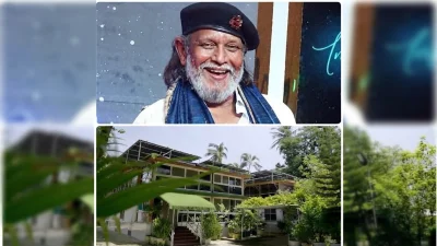 মিঠুন চক্রবর্তীর মুম্বাইয়ের মাড আইল্যান্ডের বিশাল বাংলোটি যেন আলাদা এক জগত। ছবি: সংগৃহীত