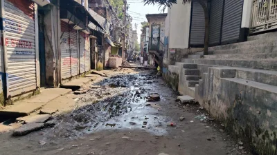 জুরাইন যেন রাজধানীর এক অবহেলিত ‘যন্ত্রণার দ্বীপ’ (ছবি: বাংলা ট্রিবিউন)