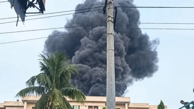 ময়মনসিংহ মেডিক্যাল কলেজ হাসপাতালে আগুন