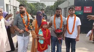 খালাসের আদেশ পাওয়া কামরুন্নাহার মনিসহ আট জন গাজীপুরের কাশিমপুর হাই সিকিউরিটি ও মহিলা কেন্দ্রীয় কারাগার থেকে মুক্তি পেয়েছেন